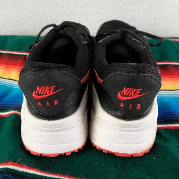 Nike Air Max Sneakers Mens 12 Black White Red Air System Shoes Athletic - Picture 5 of 10